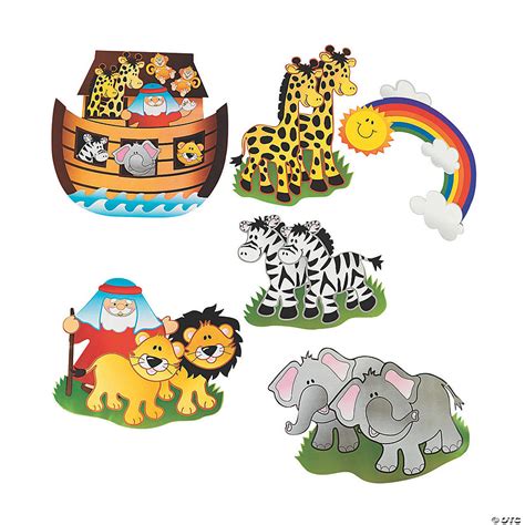 Printable Noah S Ark Animal Cutouts
